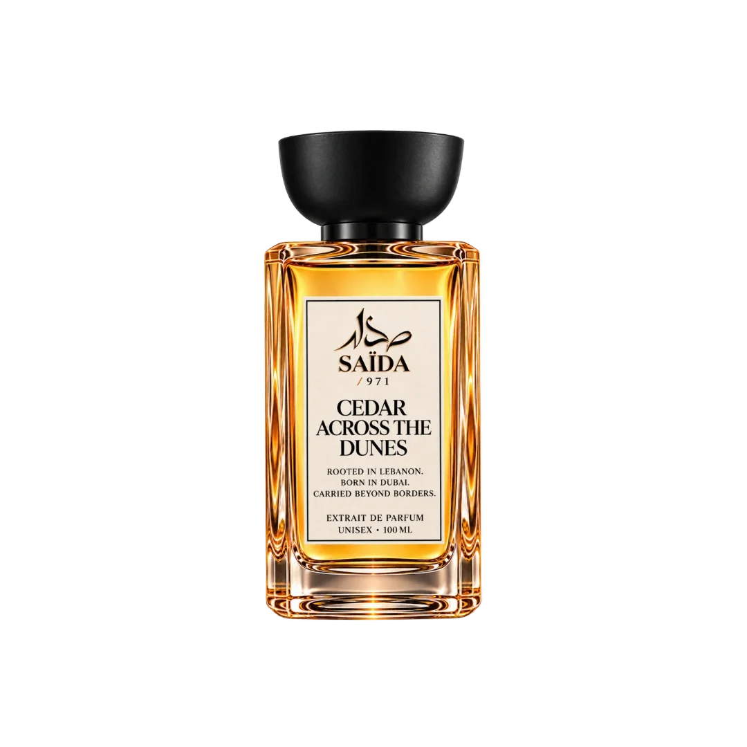 Cedar Across the Dunes bottle, extrait de parfum